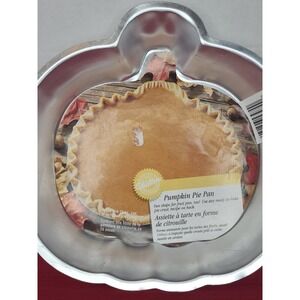 WILTON PUMPKIN PIE PAN 2105-3970 NEW 1996 Vintage